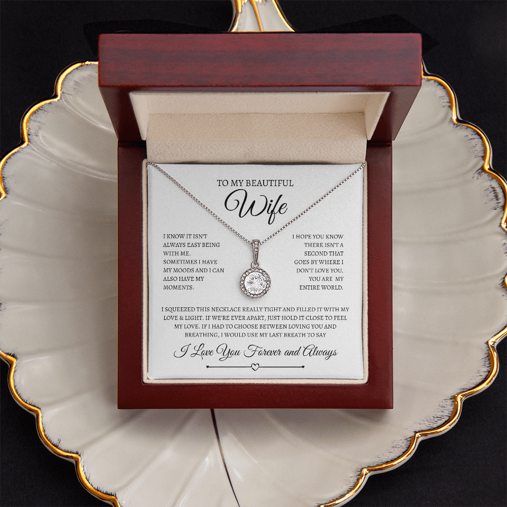 To My Beautiful Wife | Eternal Hope Necklace