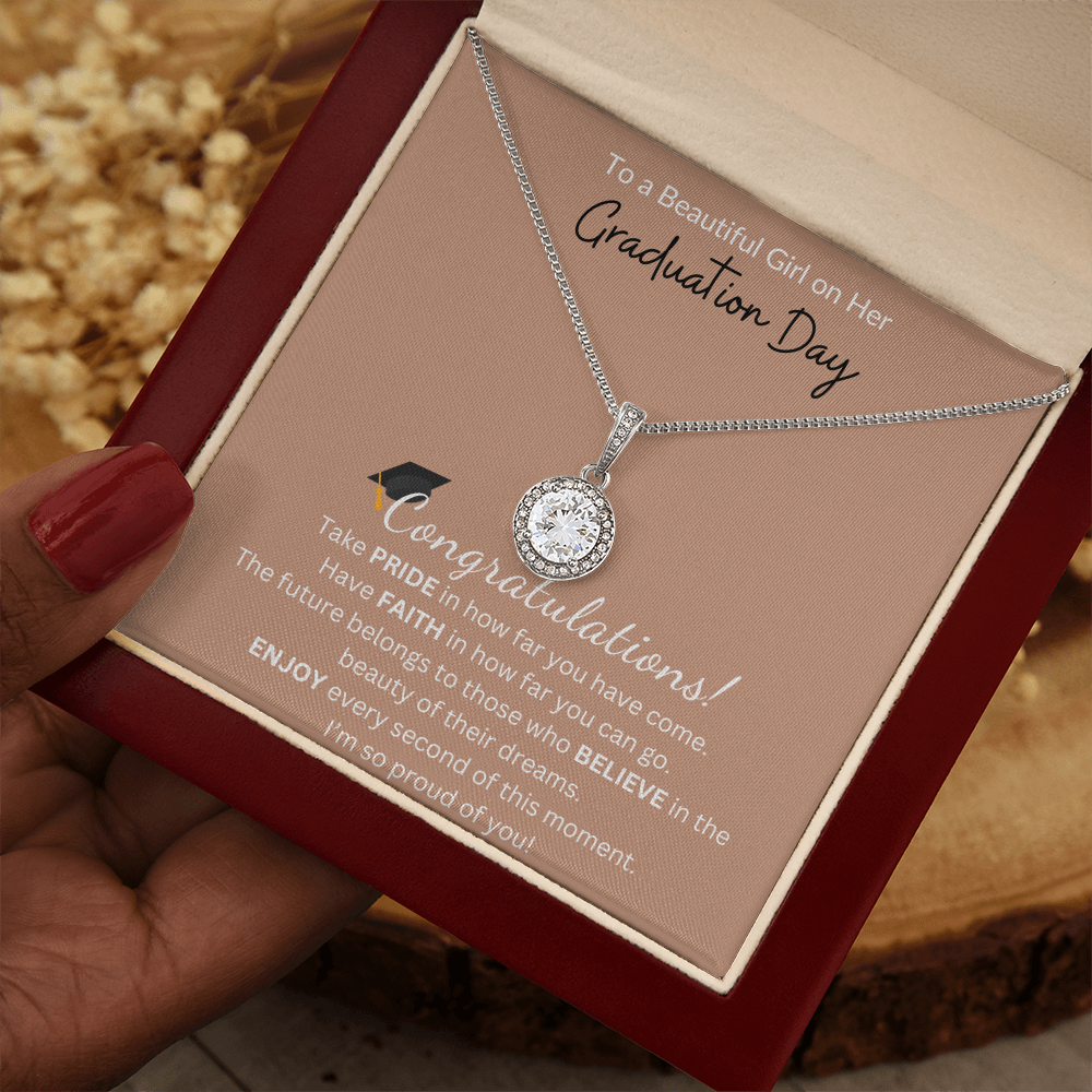 To a Beautiful Girl on Her Graduation Day | Eternal Hope Necklace
