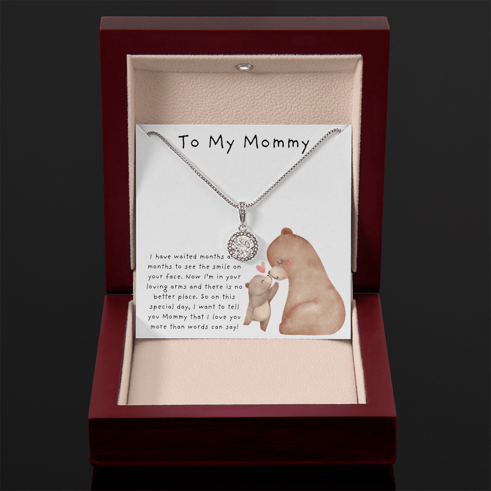 To My Mommy Bear Kiss | Eternal Hope Necklace