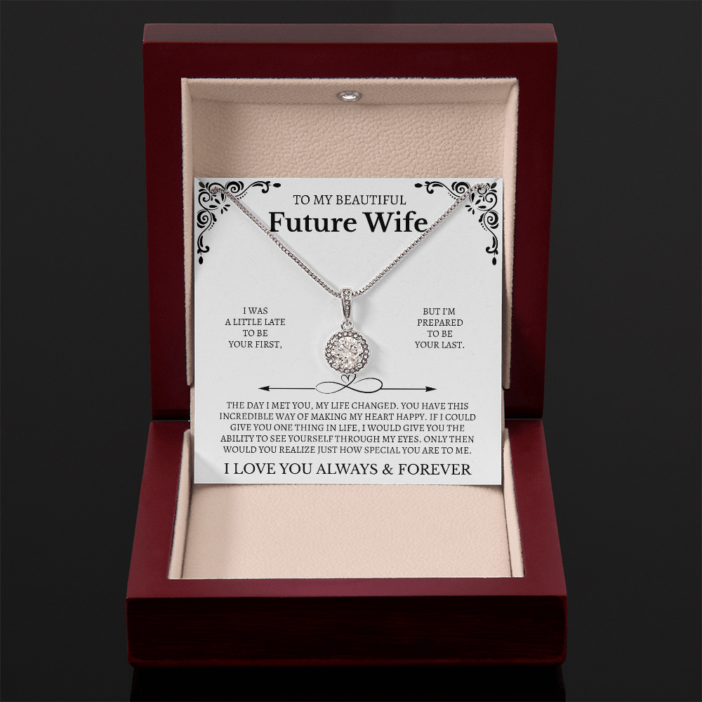 To My Beautiful Future Wife | Eternal Hope Necklace
