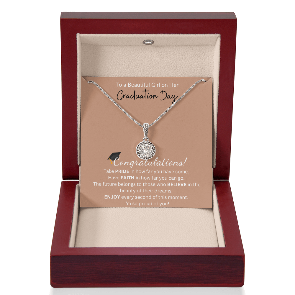 To a Beautiful Girl on Her Graduation Day | Eternal Hope Necklace