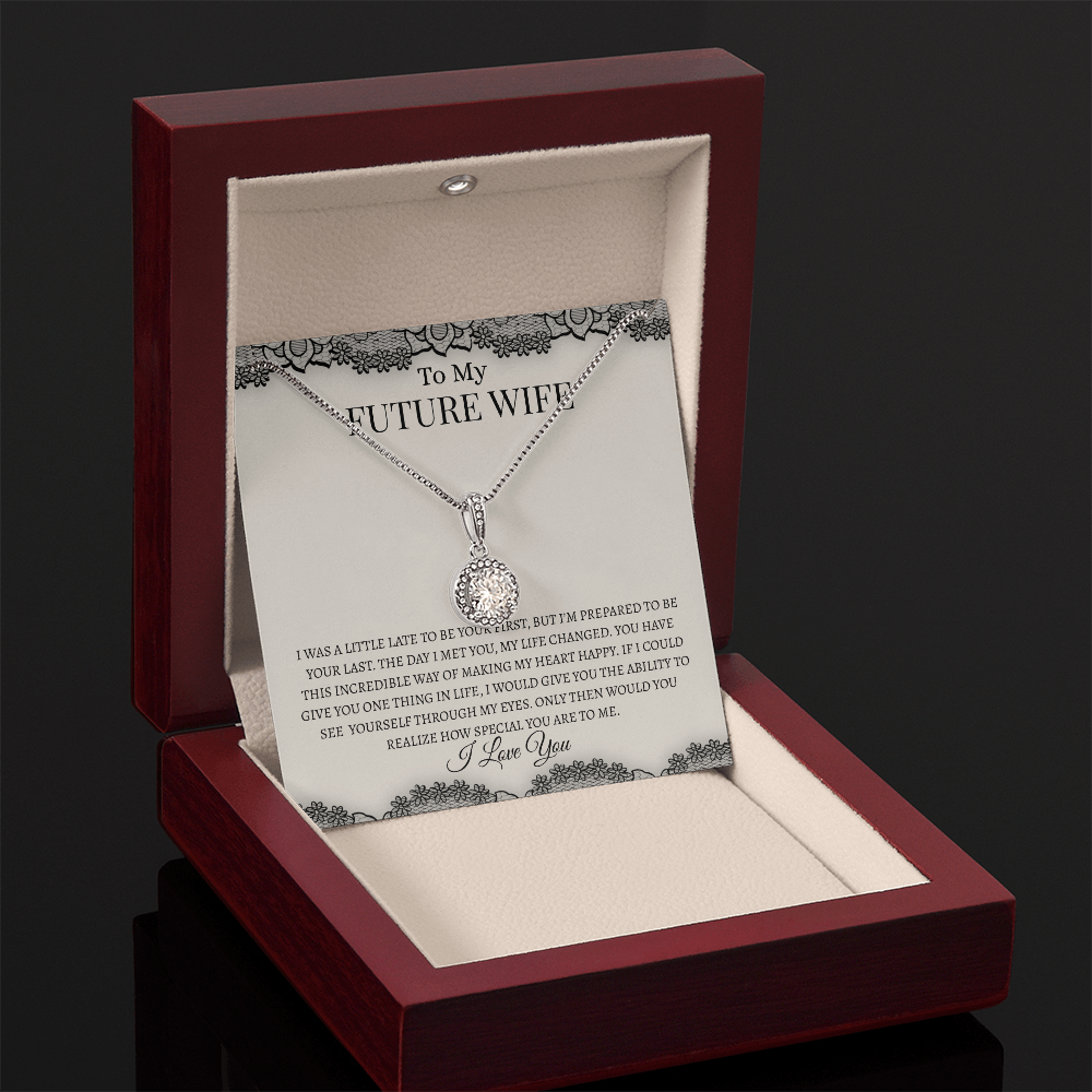 Future Wife Black Lace | Eternal Hope Necklace