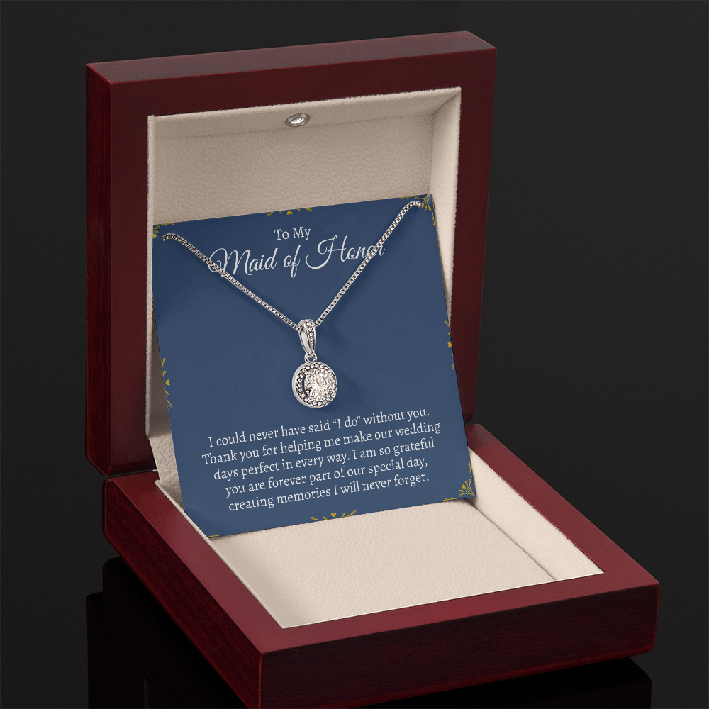 To My Maid of Honor | Eternal Hope Necklace