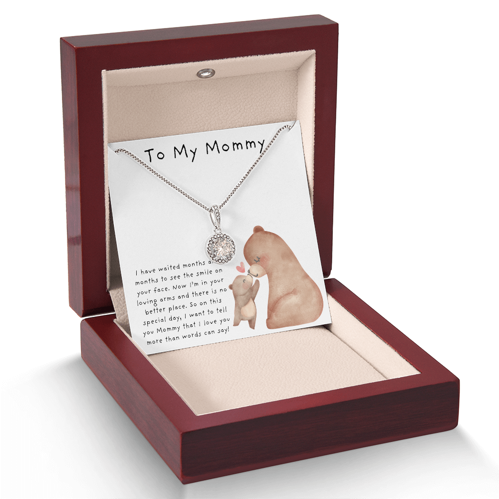 To My Mommy Bear Kiss | Eternal Hope Necklace