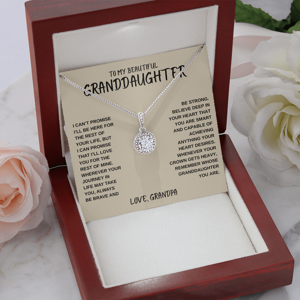 To My Beautiful Granddaughter | Eternal Hope Necklace