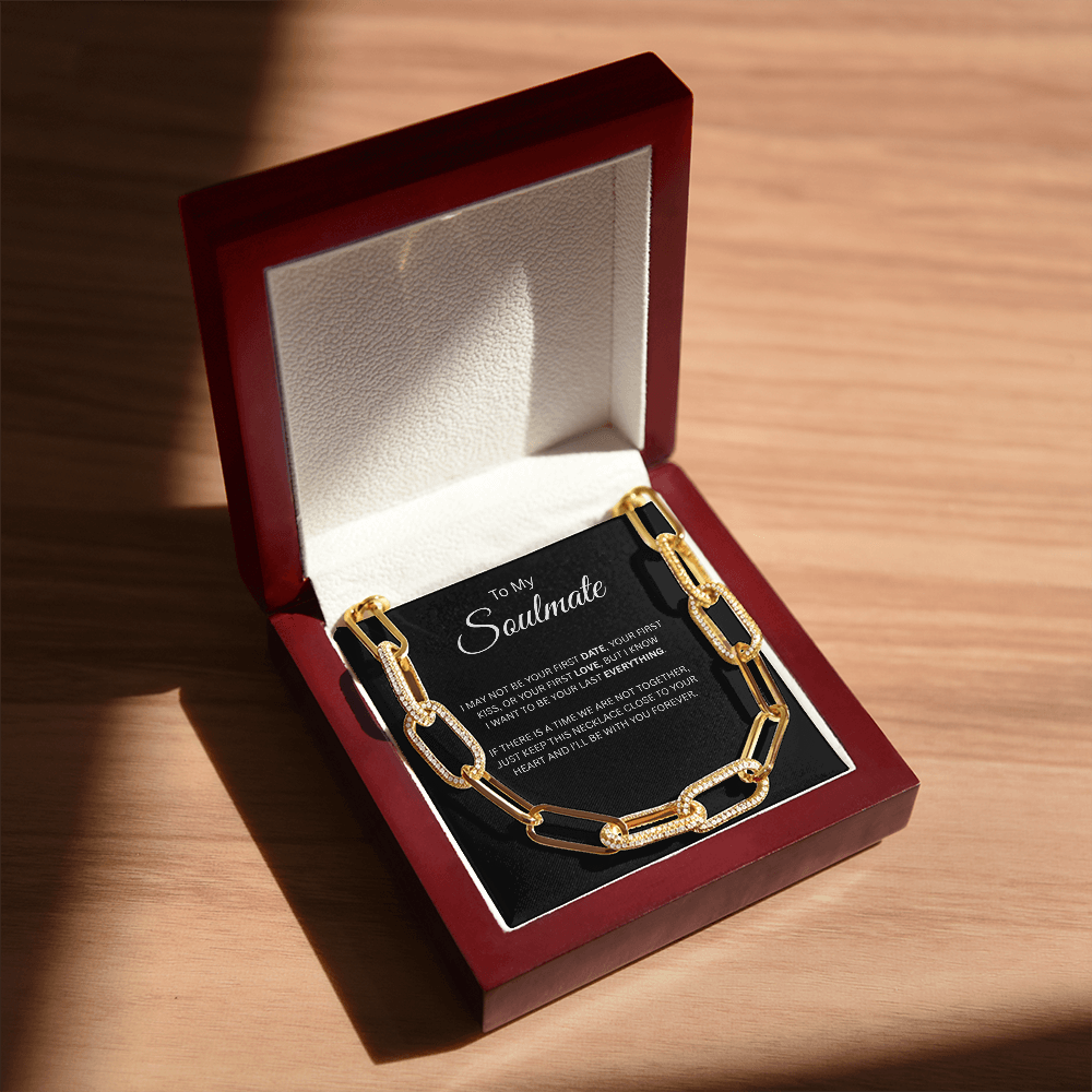 To My Soulmate SBC | Paperclip Chain Necklace