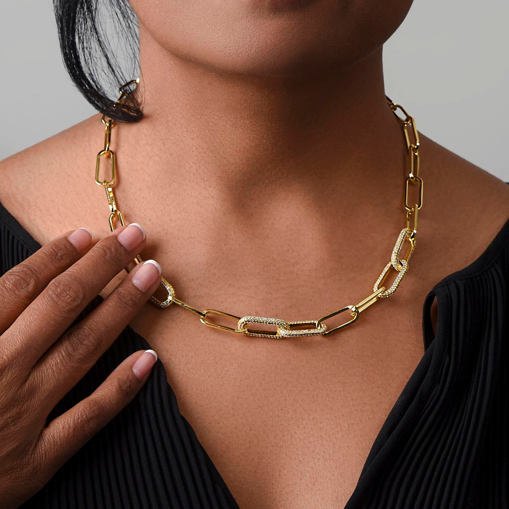 To My Soulmate | Paperclip Chain Necklace