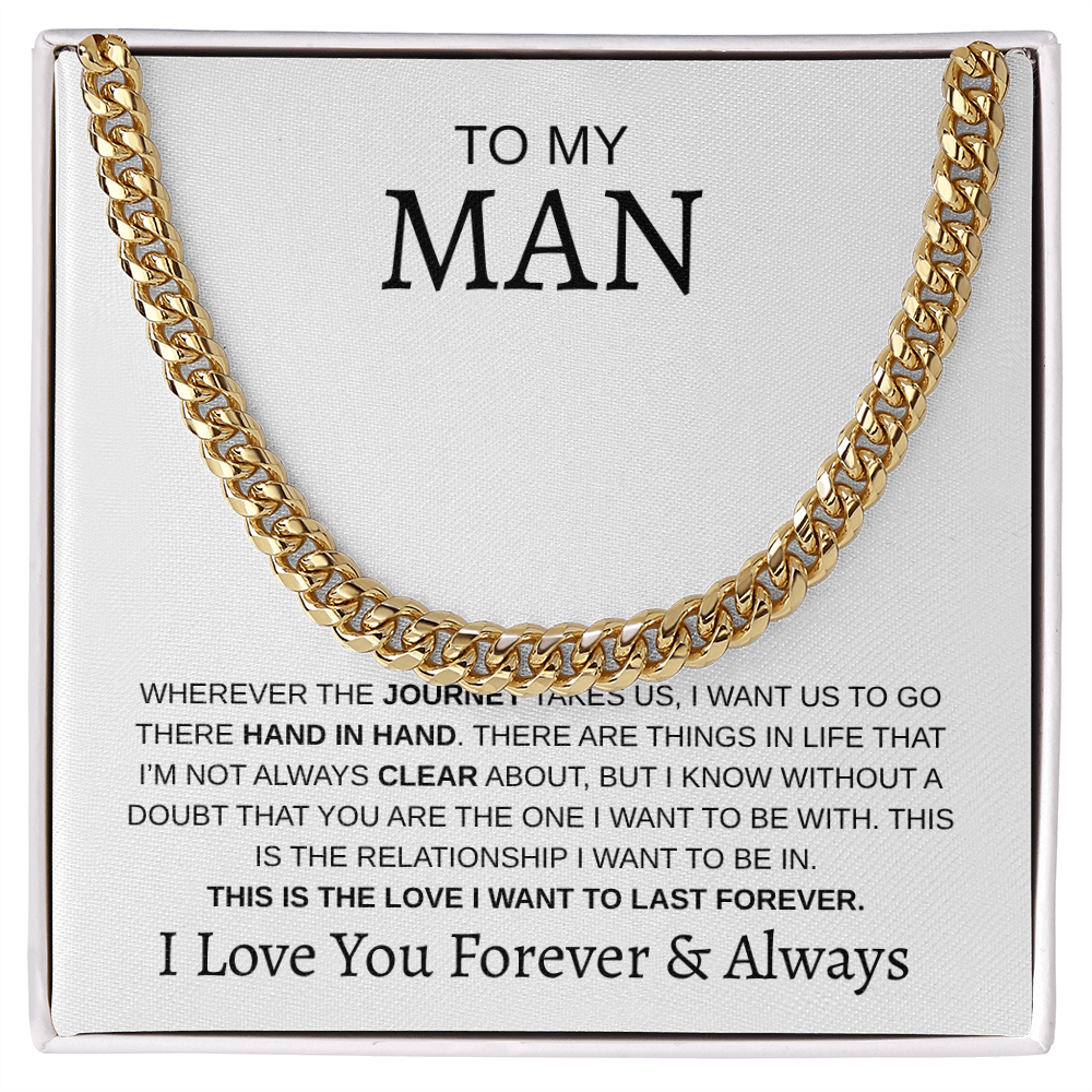 To My Man | Cuban Link Chain