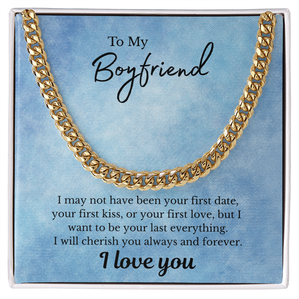 To My Boyfriend | Cuban Link Chain