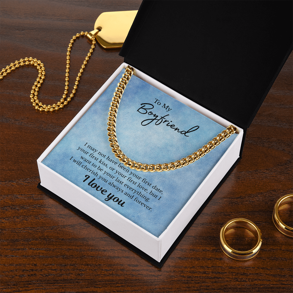 To My Boyfriend | Cuban Link Chain