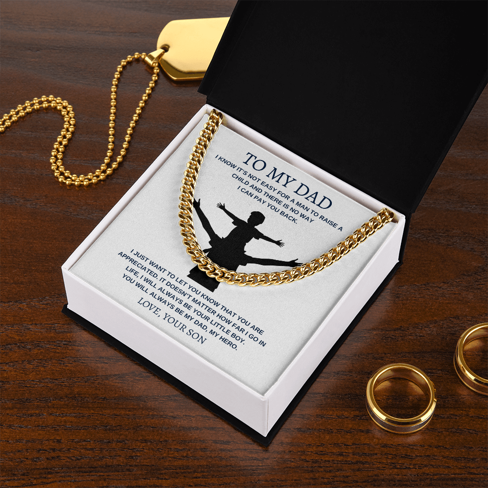 To My Dad | Cuban Link Chain
