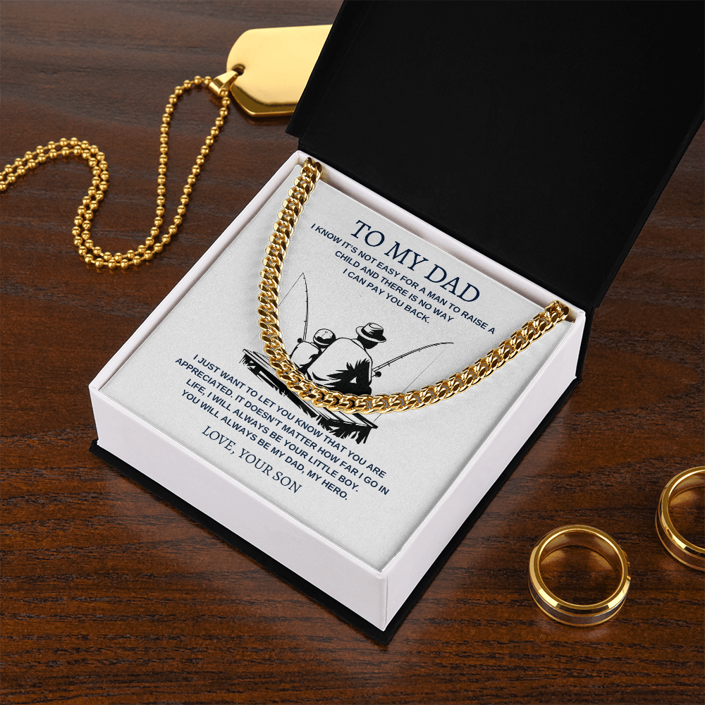 To My Dad | Cuban Link Chain