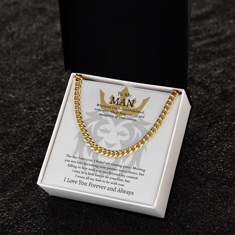 To My Man | Cuban Link Chain