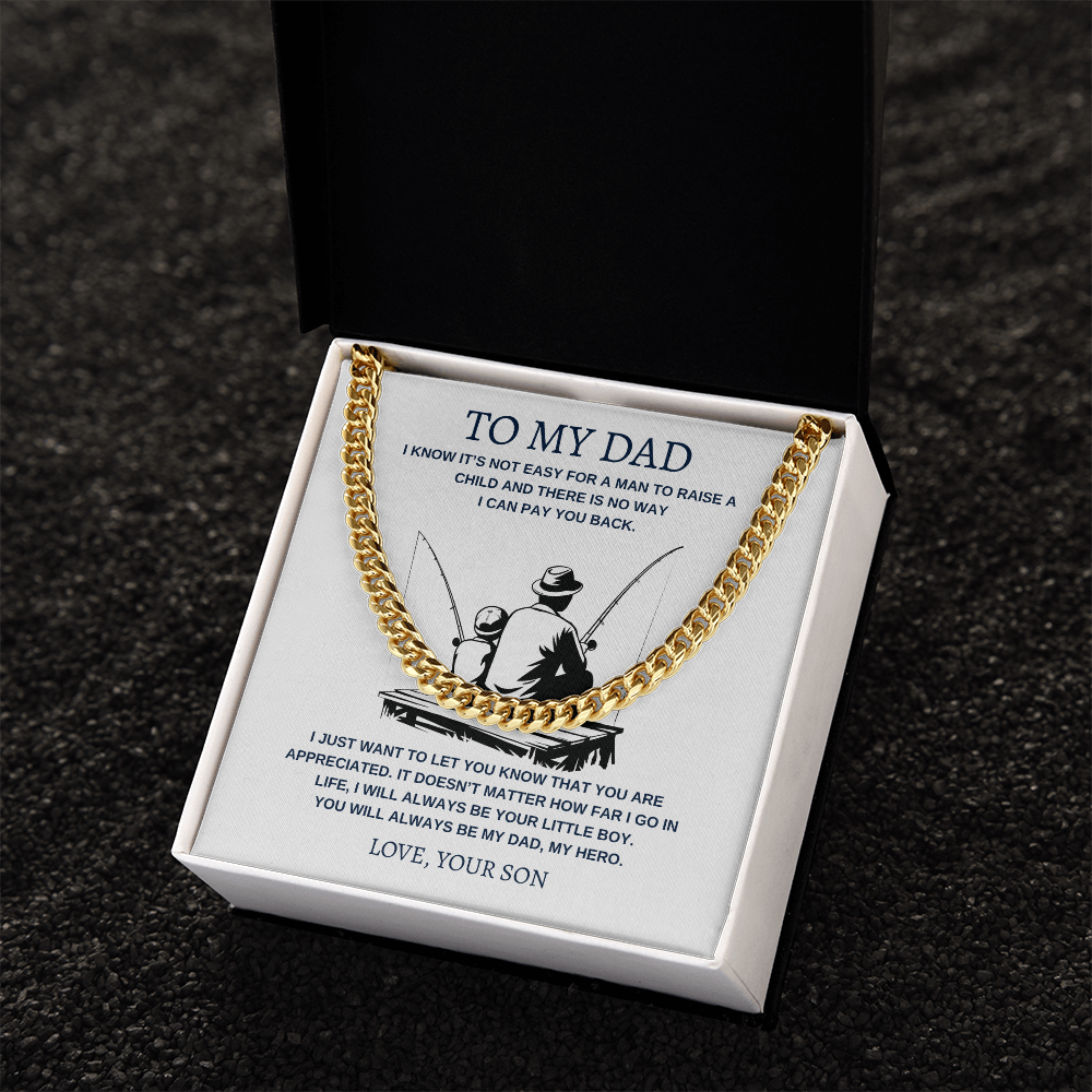 To My Dad | Cuban Link Chain