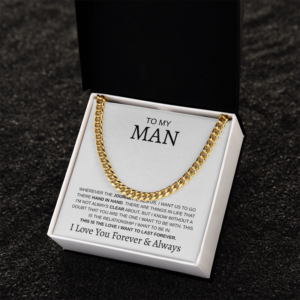 To My Man | Cuban Link Chain