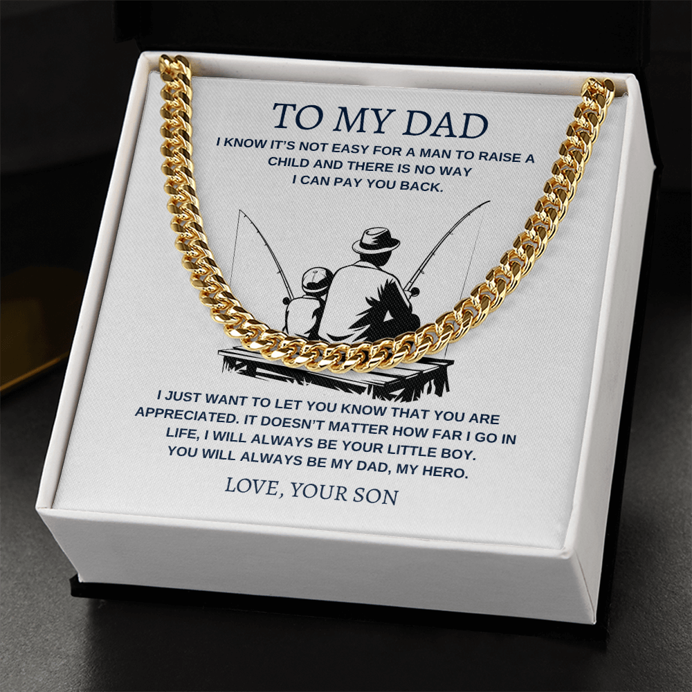 To My Dad | Cuban Link Chain