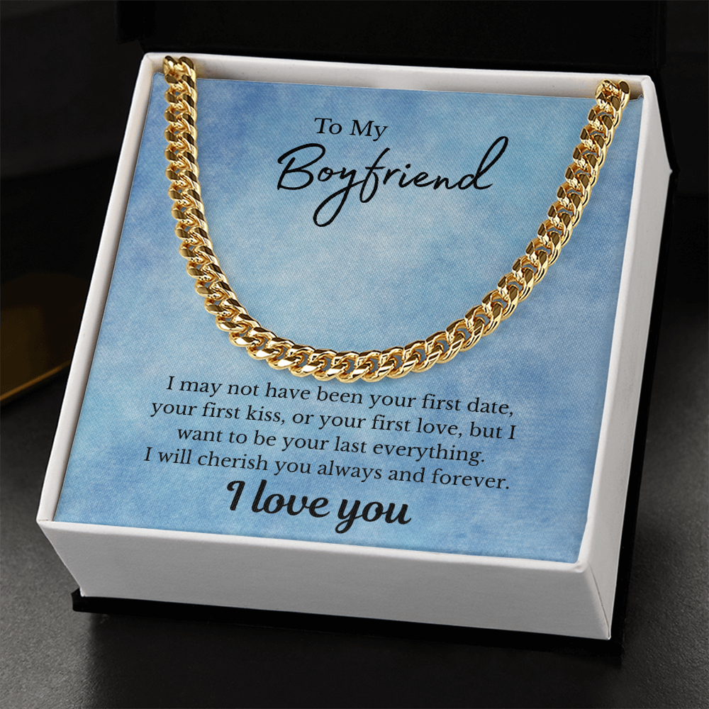 To My Boyfriend | Cuban Link Chain