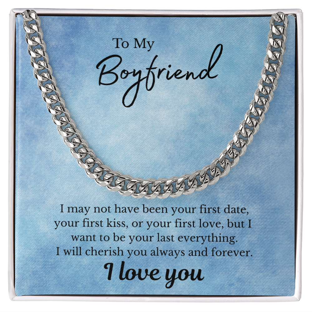To My Boyfriend | Cuban Link Chain