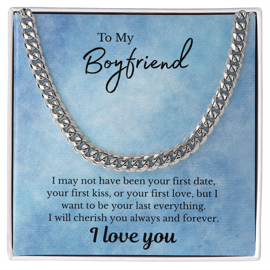 To My Boyfriend | Cuban Link Chain