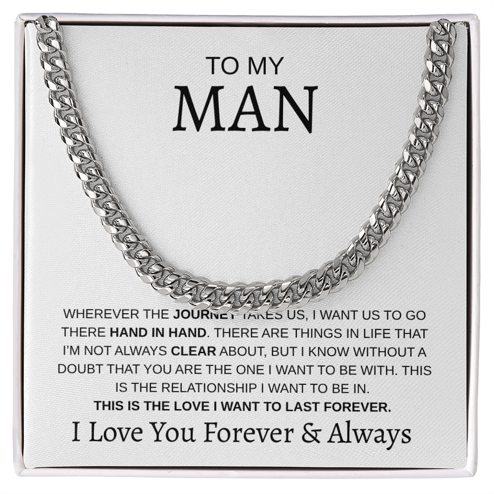 To My Man | Cuban Link Chain