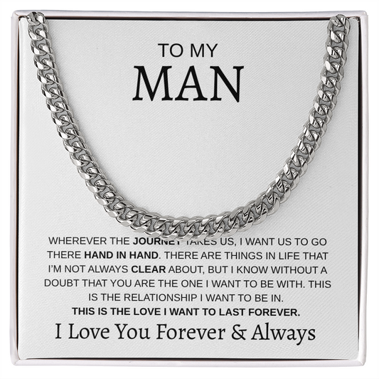 To My Man | Cuban Link Chain
