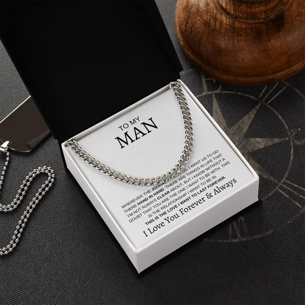 To My Man | Cuban Link Chain