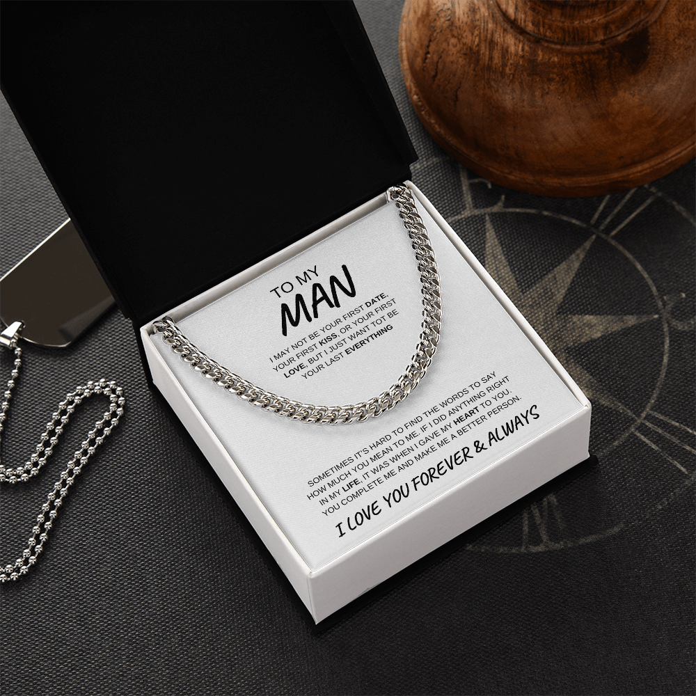 To My Man | Cuban Link Chain