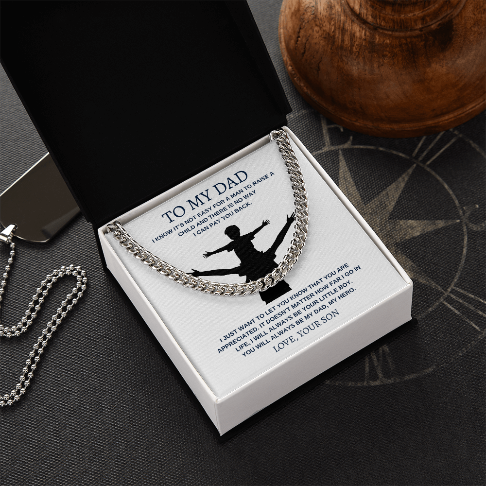 To My Dad | Cuban Link Chain