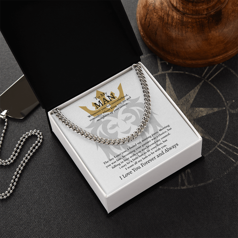 To My Man | Cuban Link Chain