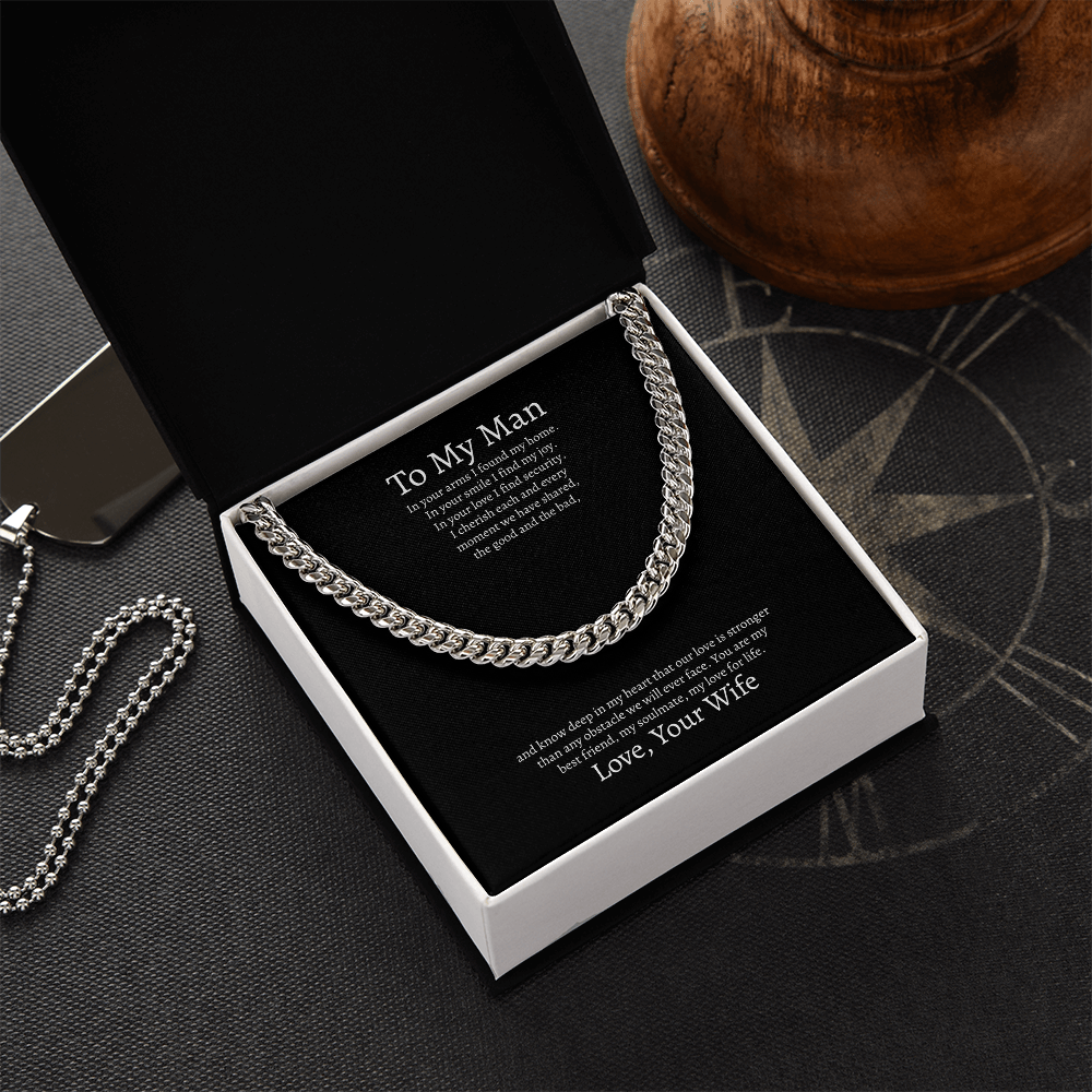 To My Man | Cuban Link Chain