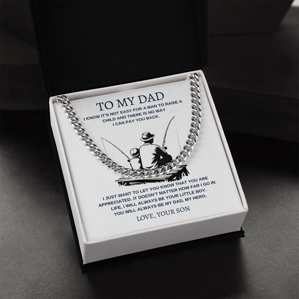 To My Dad | Cuban Link Chain
