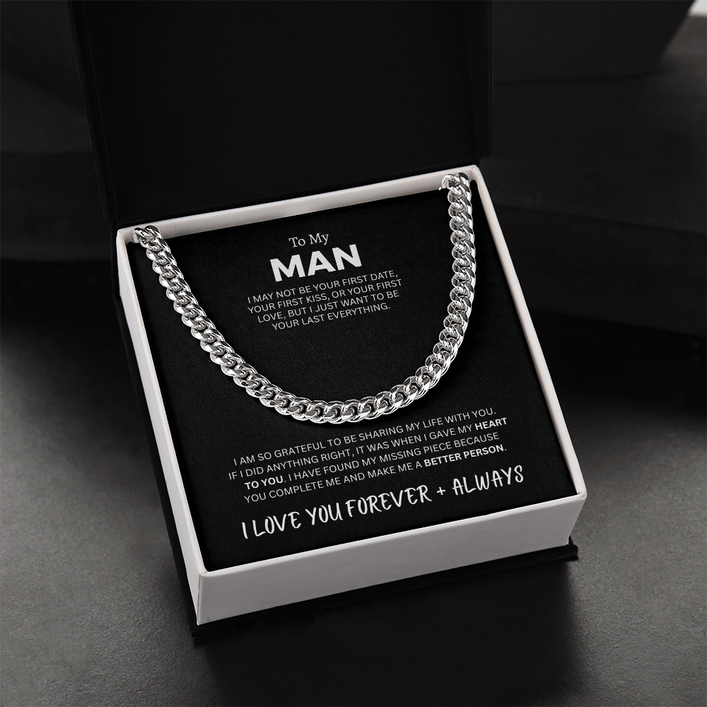 To My Man | Cuban Link Chain