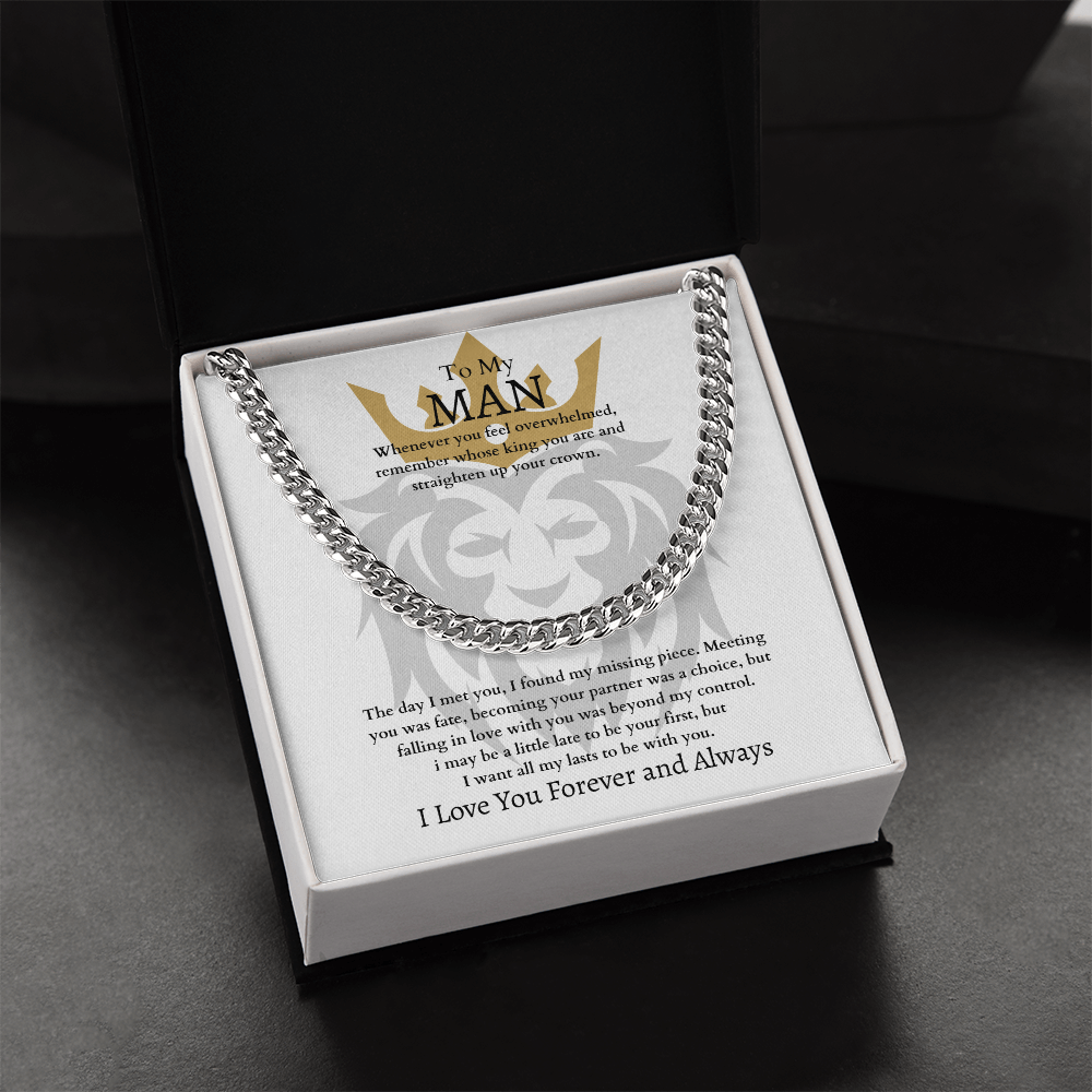 To My Man | Cuban Link Chain