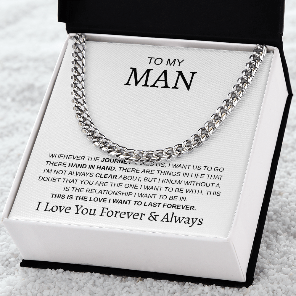 To My Man | Cuban Link Chain