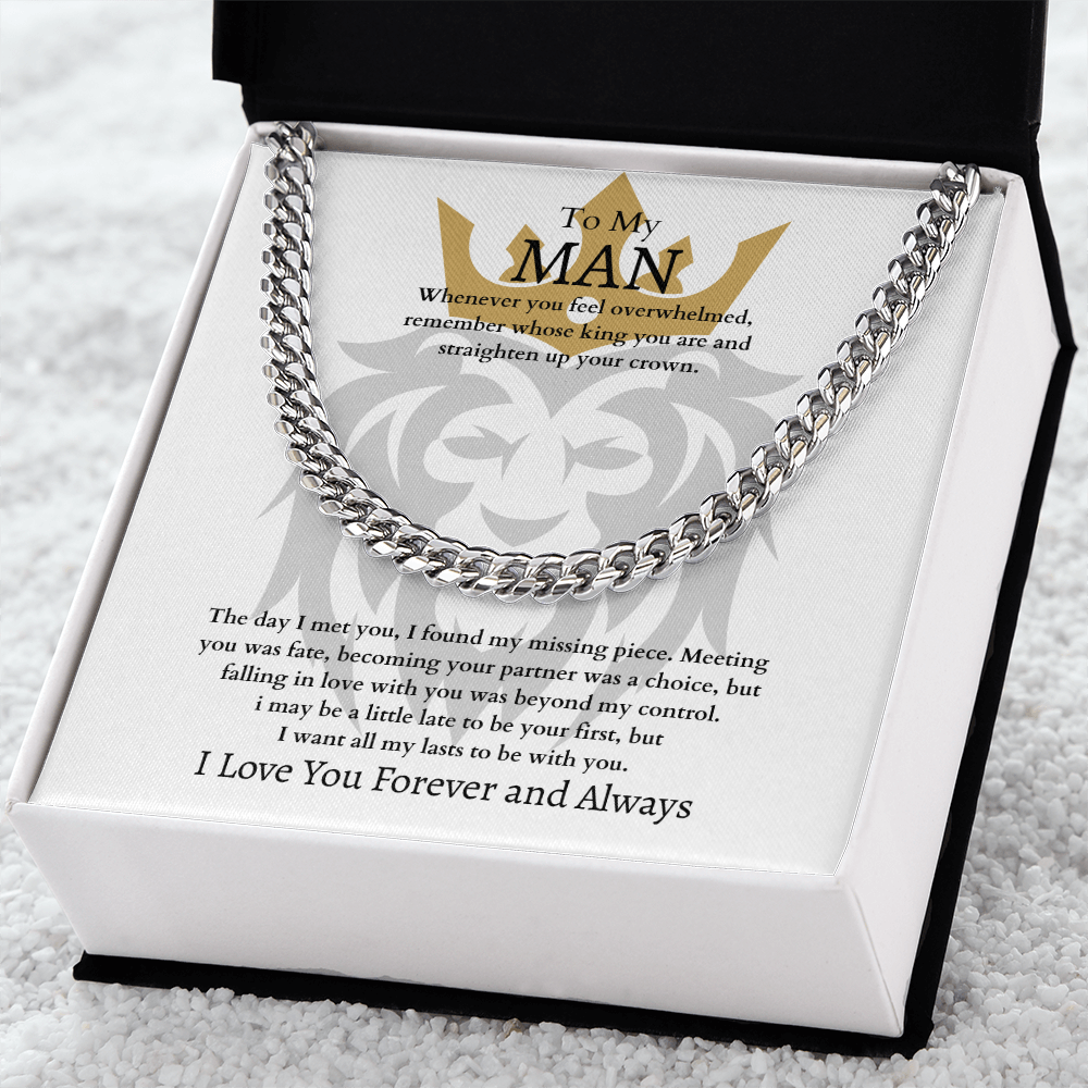 To My Man | Cuban Link Chain