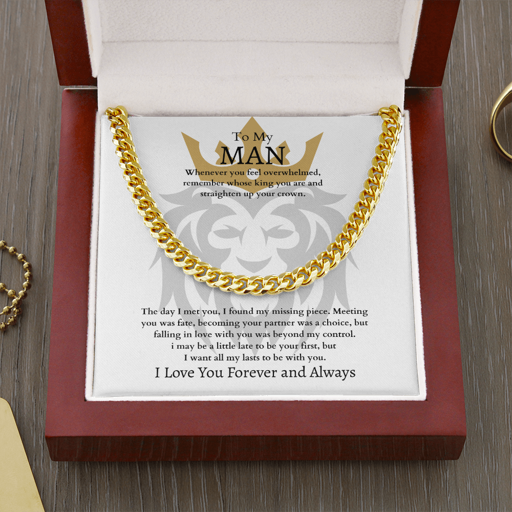 To My Man | Cuban Link Chain
