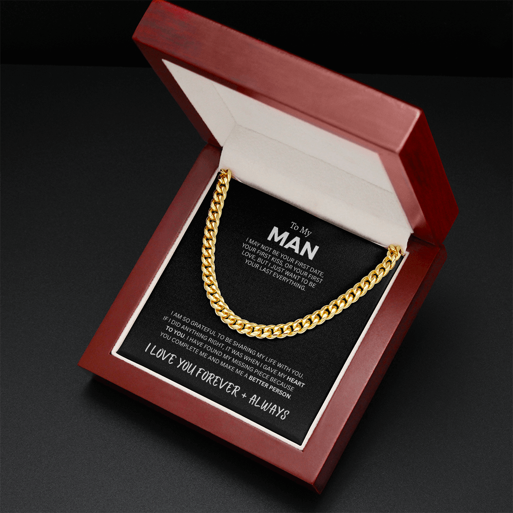 To My Man | Cuban Link Chain