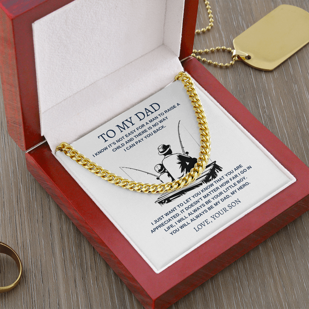 To My Dad | Cuban Link Chain