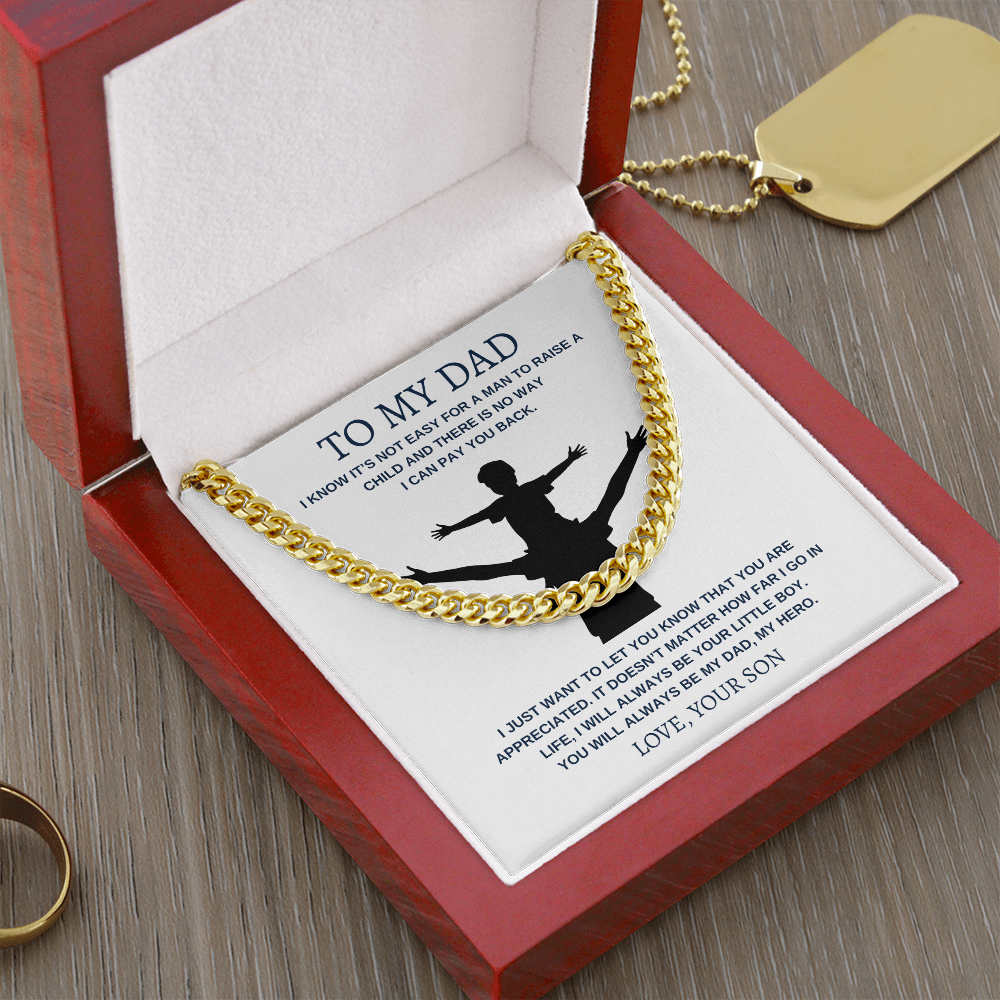 To My Dad | Cuban Link Chain