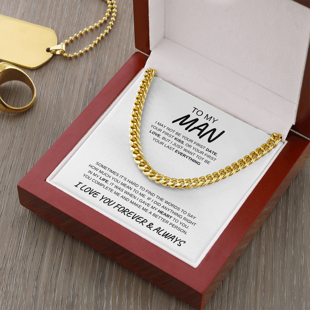 To My Man | Cuban Link Chain