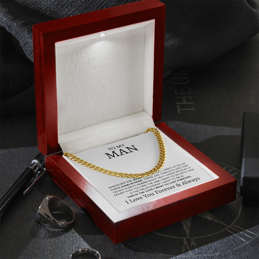 To My Man | Cuban Link Chain