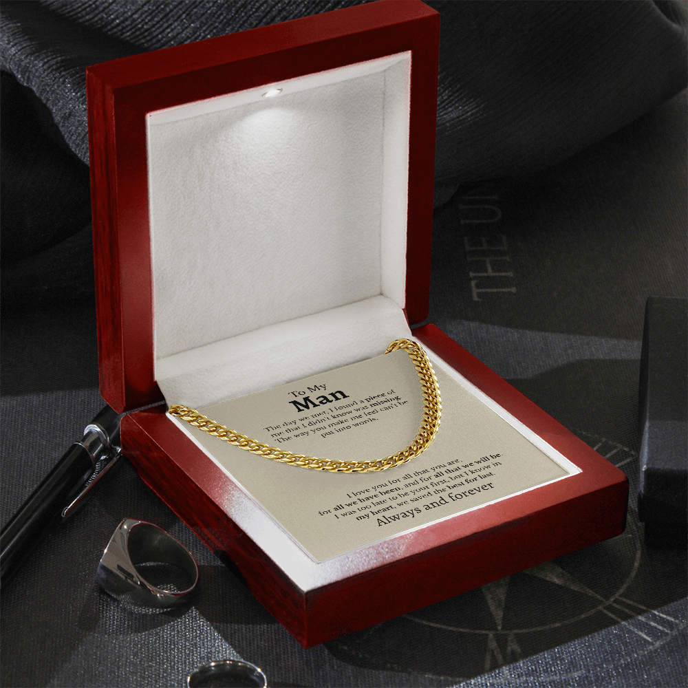 To My Man | Cuban Link Chain