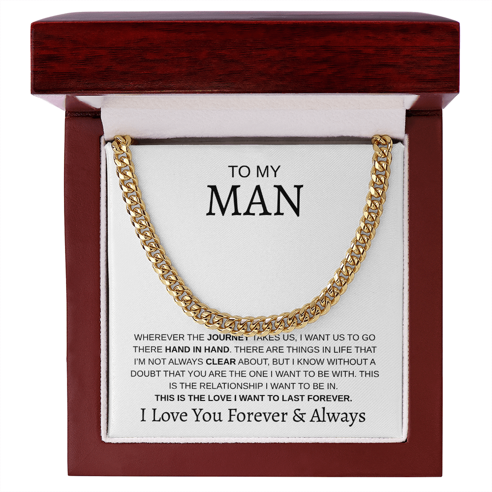 To My Man | Cuban Link Chain