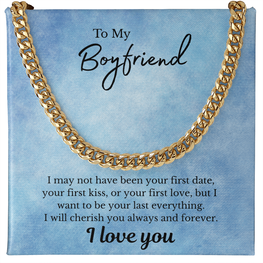 To My Boyfriend | Cuban Link Chain