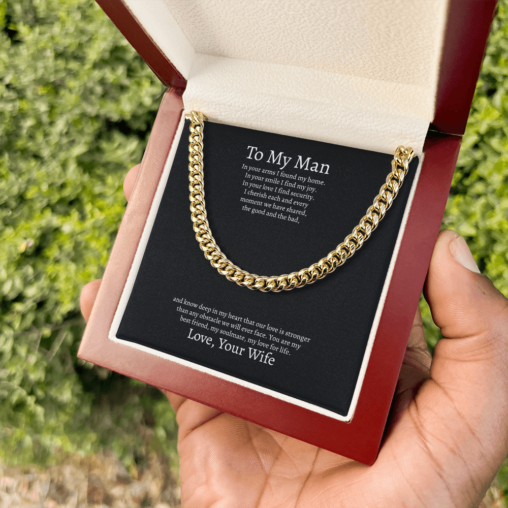 To My Man | Cuban Link Chain