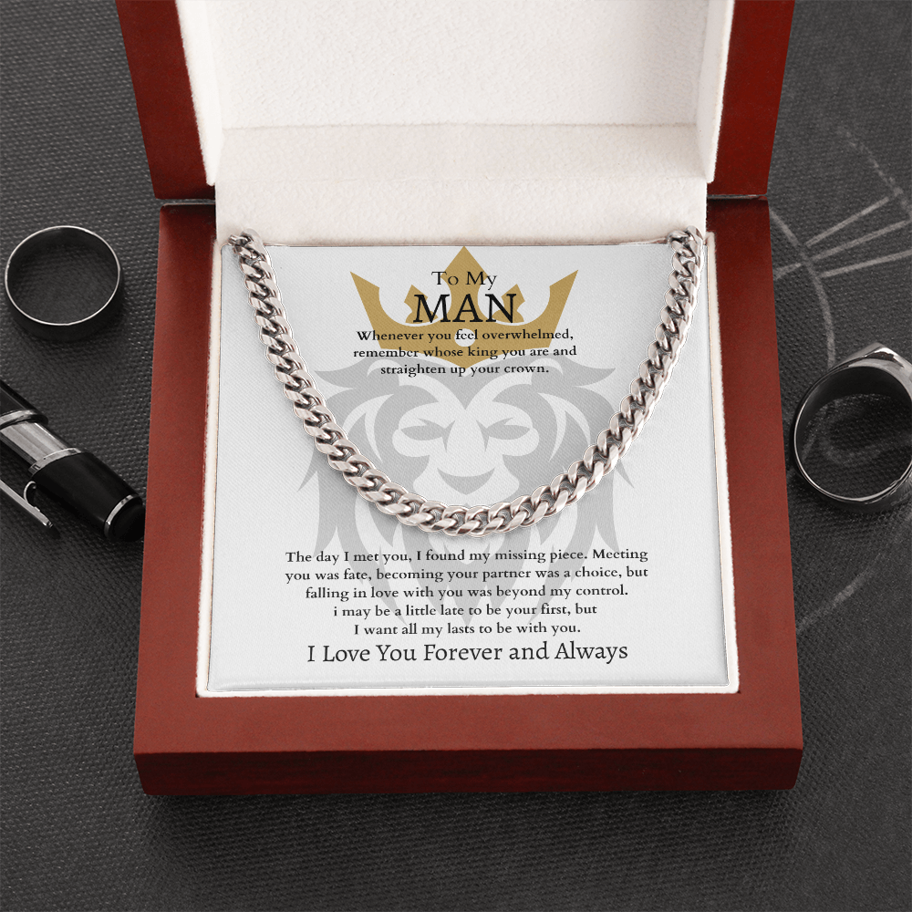 To My Man | Cuban Link Chain
