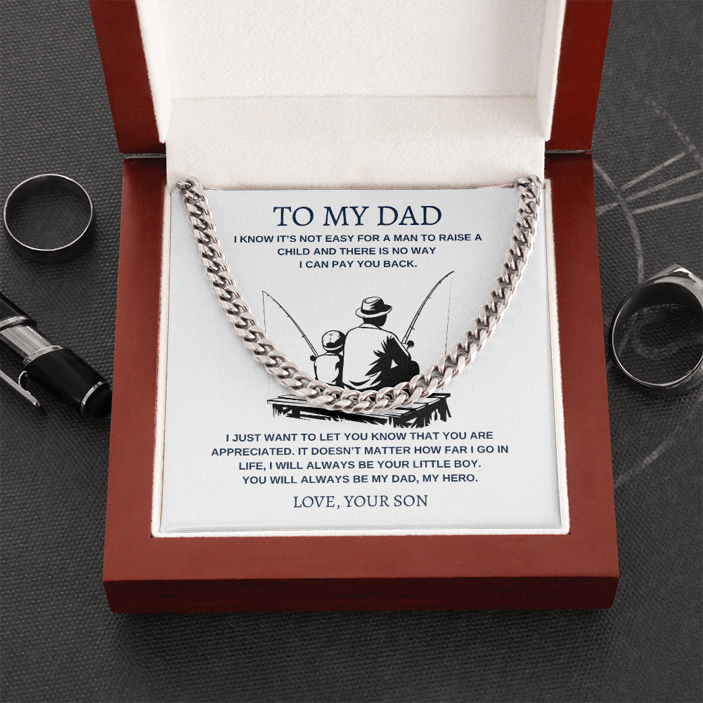 To My Dad | Cuban Link Chain