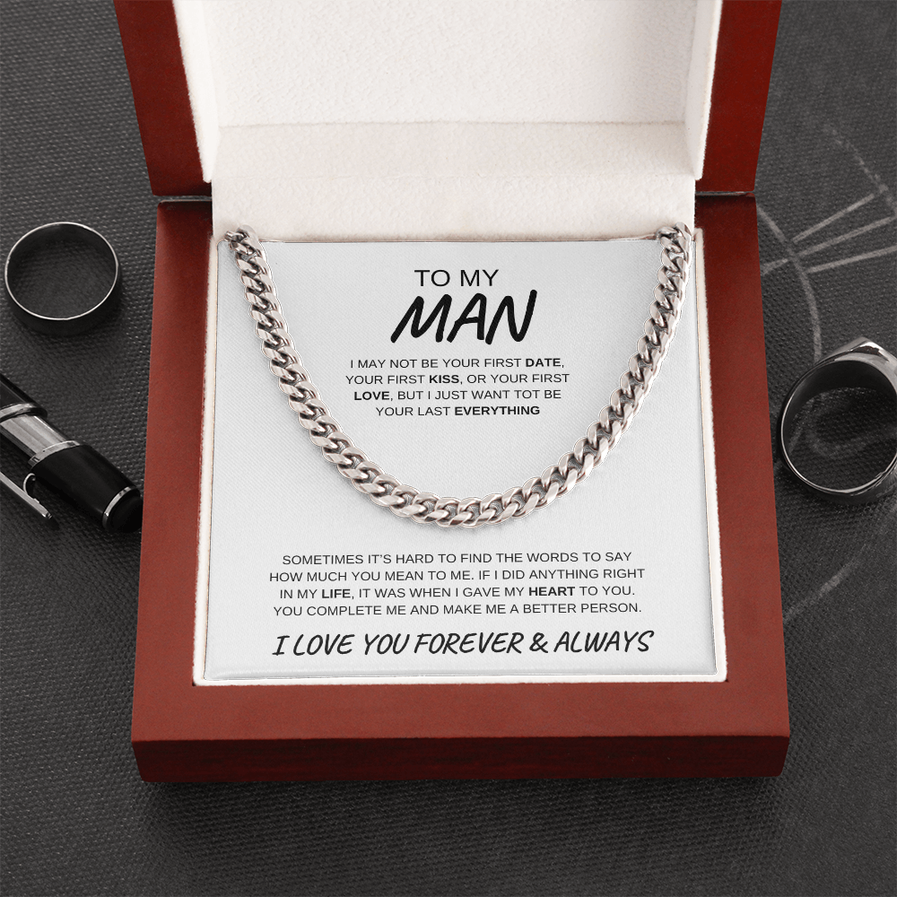 To My Man | Cuban Link Chain