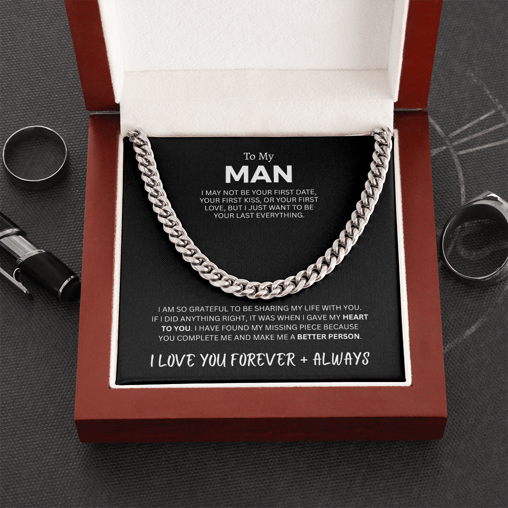 To My Man | Cuban Link Chain
