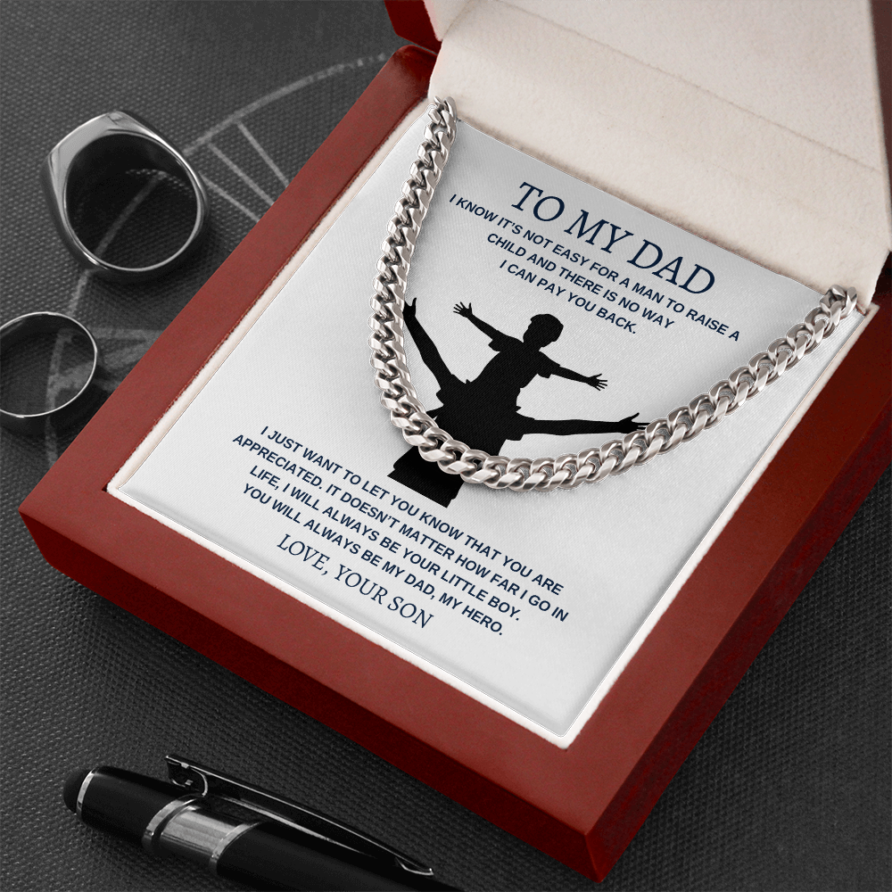 To My Dad | Cuban Link Chain